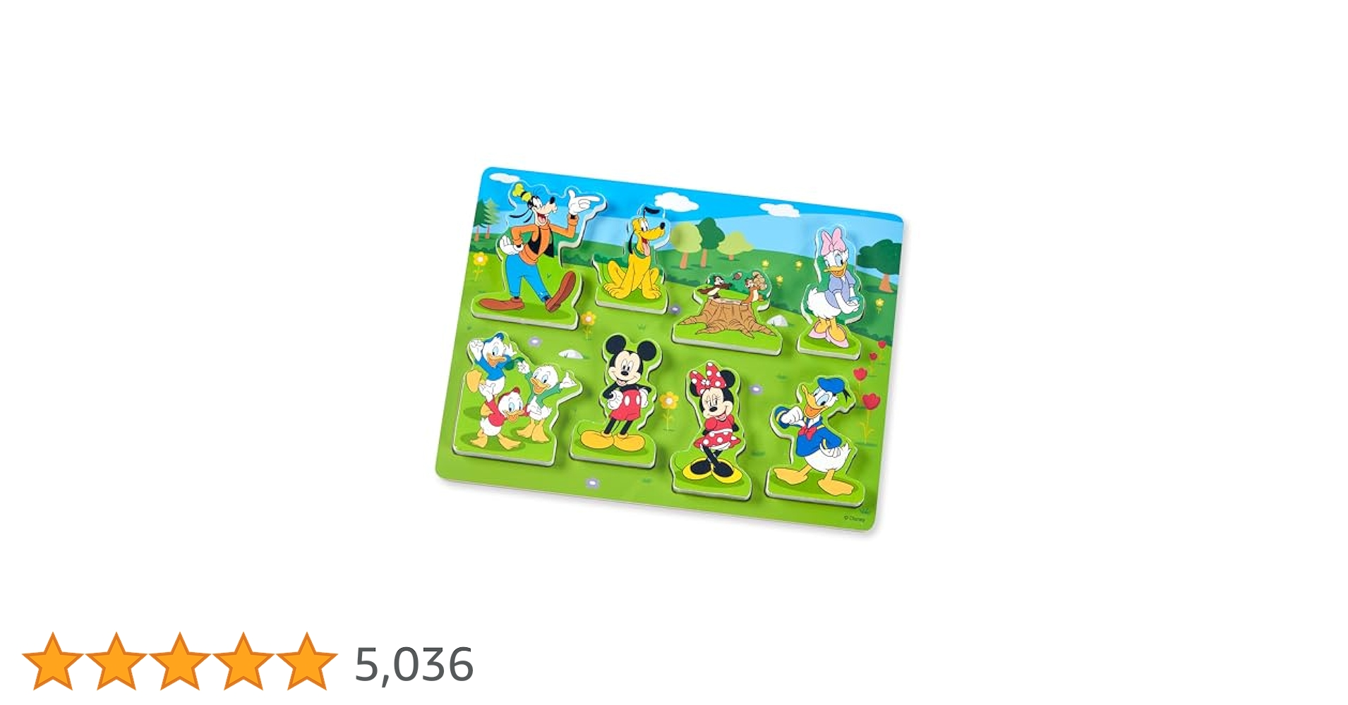Amazon.co.jp: Melissa & Doug ミッキーマウス チャンキーパズル